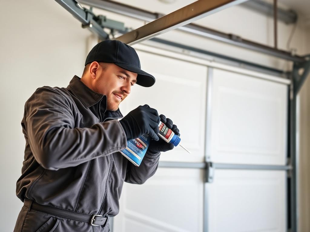 Maintenance Services service - professional garage door technician